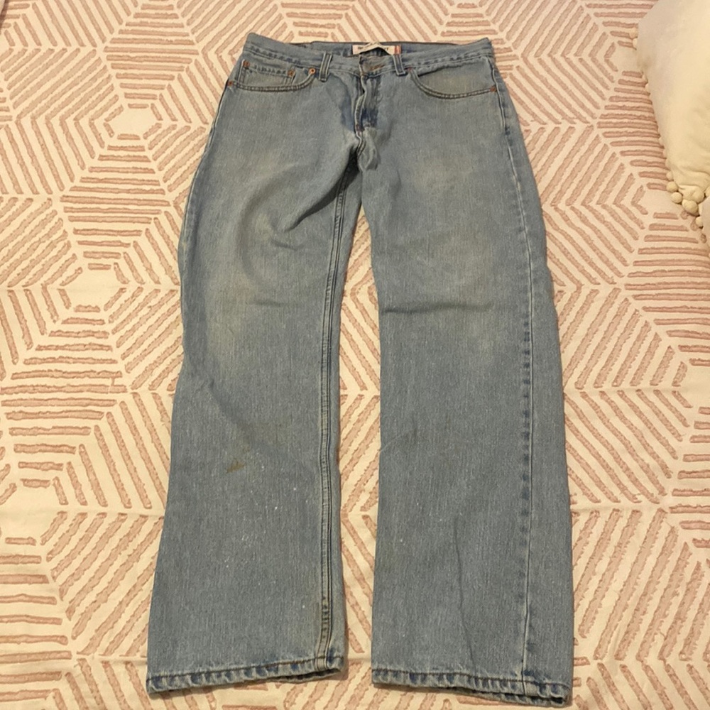 Levi Strauss 505 Regular Straight Jeans 34x34